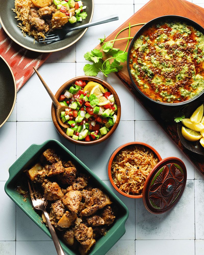 dishes from heartland masala