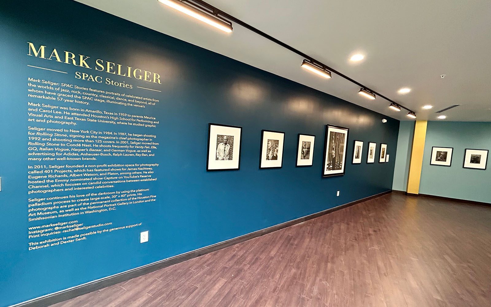 mark seliger exhibit at spac
