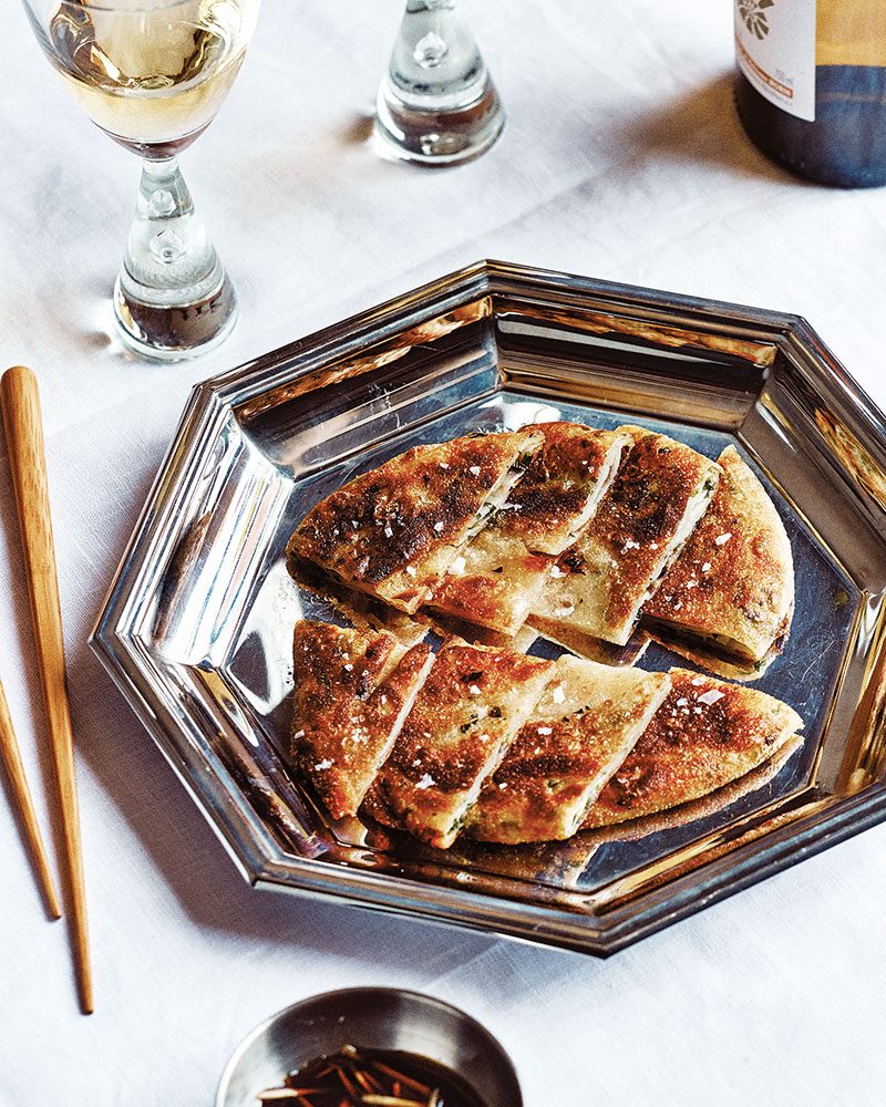 scallion pancakes