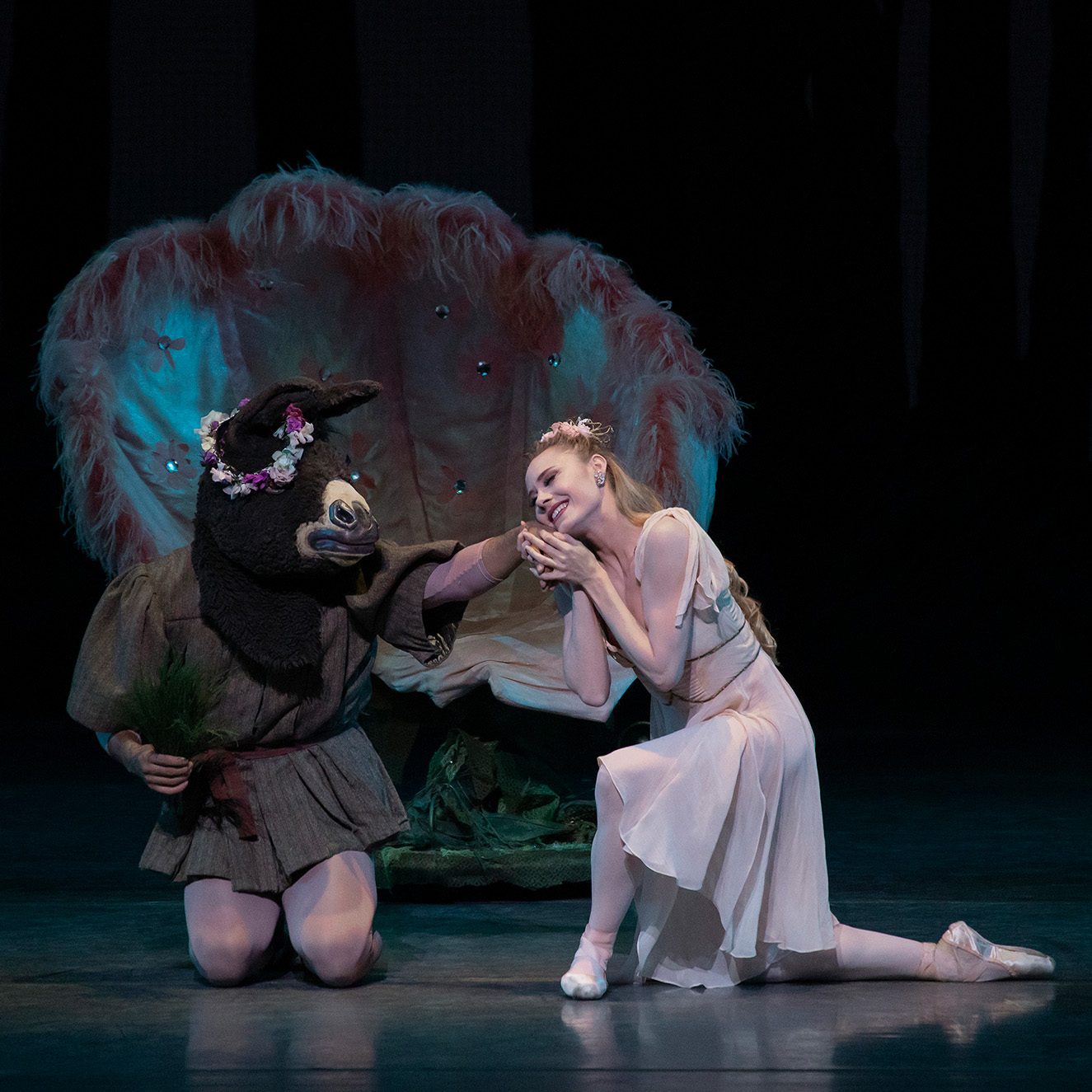 new york city ballet dancers performing in a midsummer nights dream