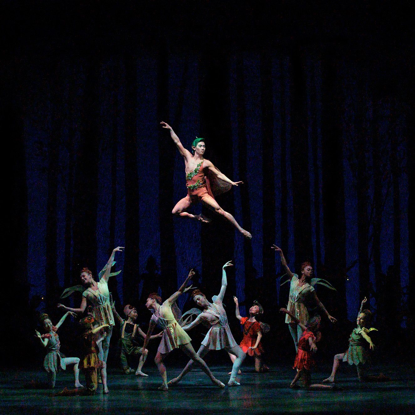 new york city ballet performing a midsummer night's dream